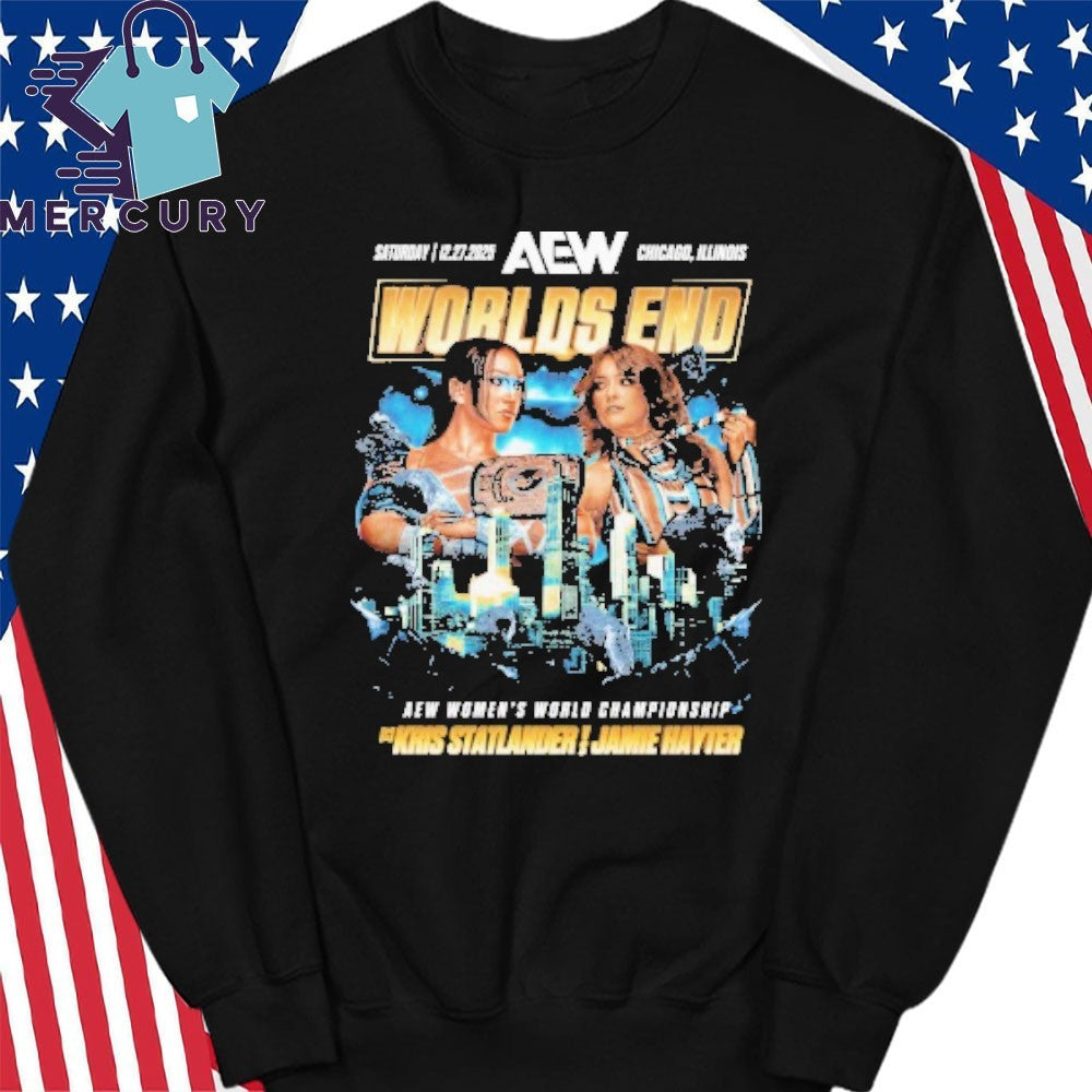 AEW Worlds End 2025 Matchup Kris Statlander vs Jamie Hayter Shirt