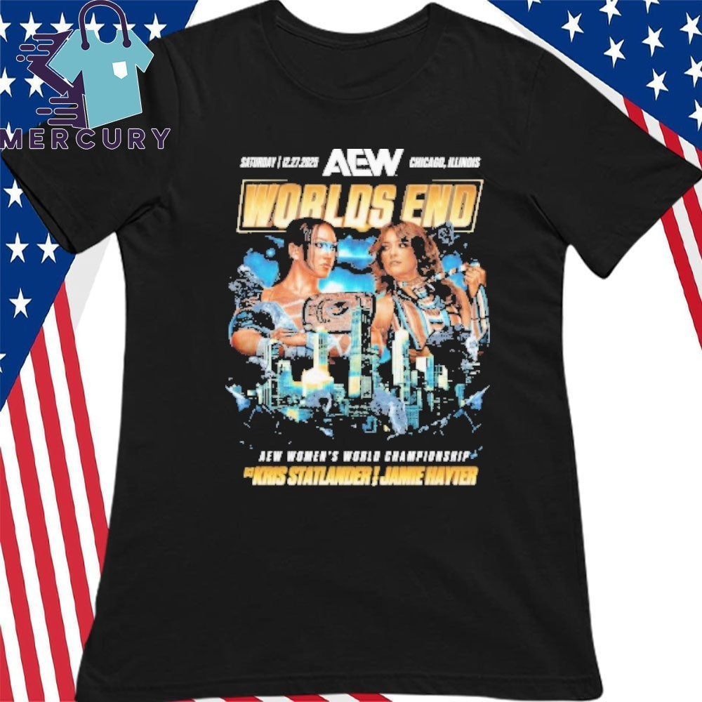 AEW Worlds End 2025 Matchup Kris Statlander vs Jamie Hayter Shirt