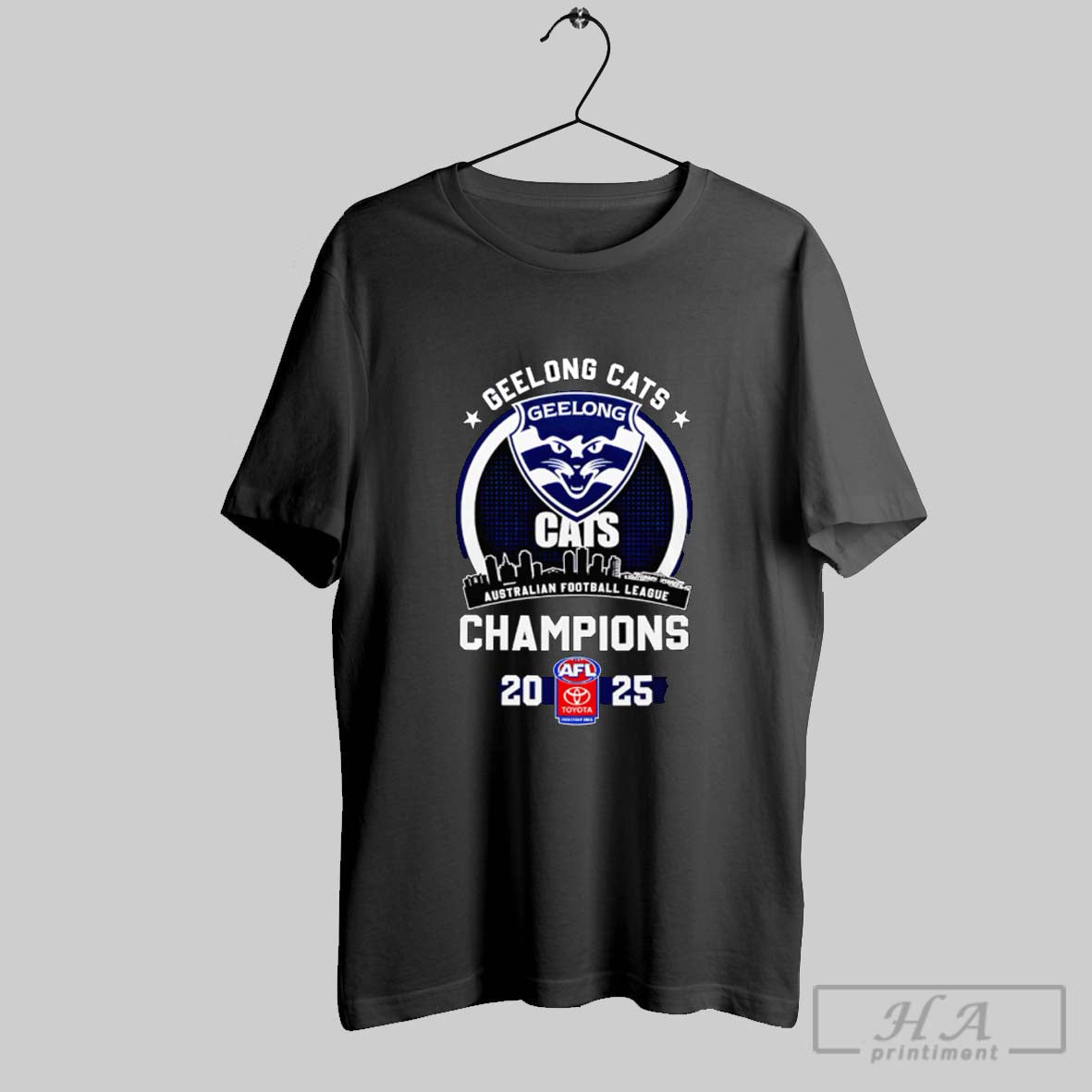 Official Afl Geelong Cats Champions 2025 Skyline