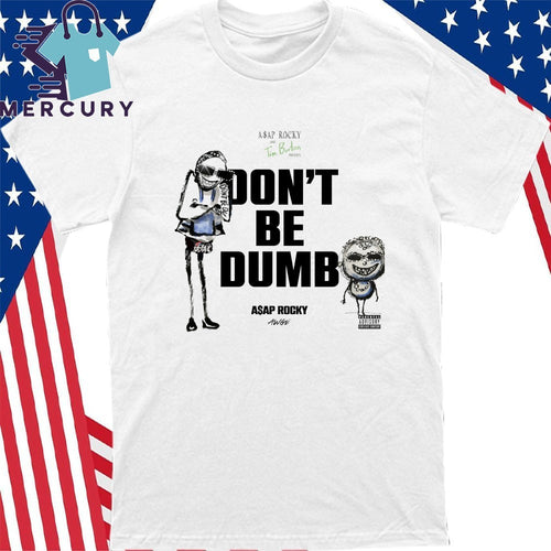 ASAP Rocky x Tim Burton Don’t Be Dumb Bling Character Shirt