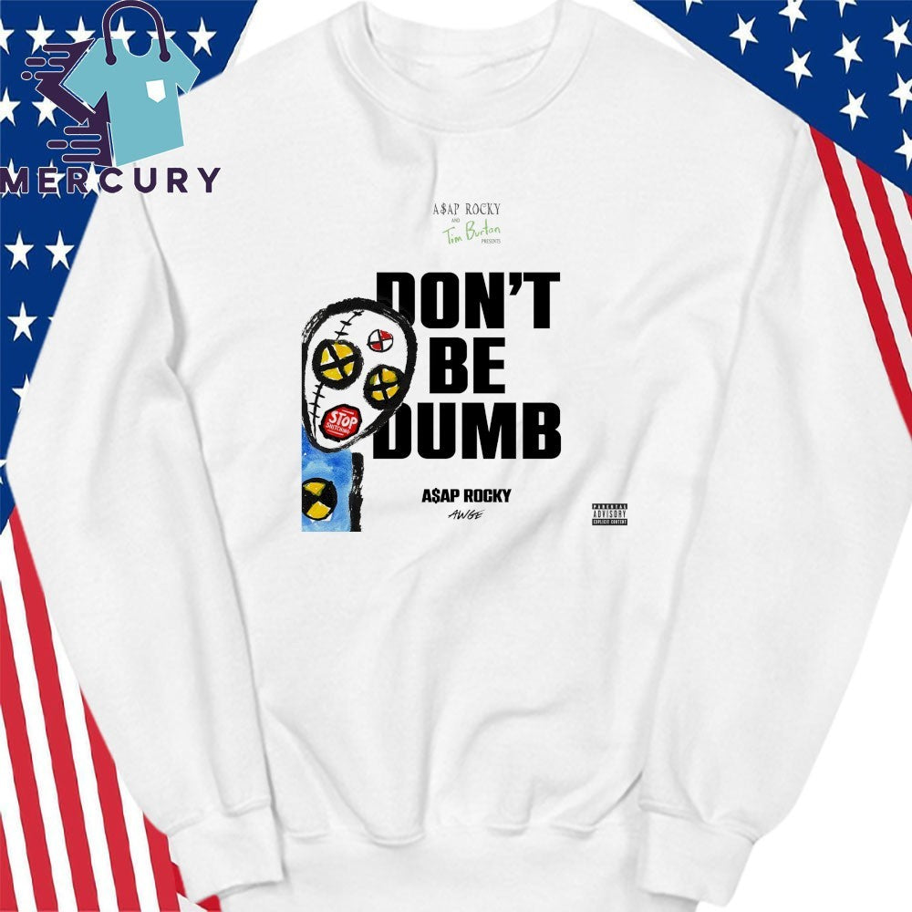 ASAP Rocky x Tim Burton Don’t Be Dumb Crash Test Dummy Shirt