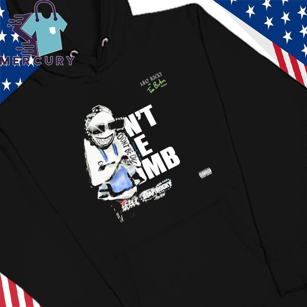 ASAP Rocky x Tim Burton Don’t Be Dumb Diamond Grillz Character Shirt