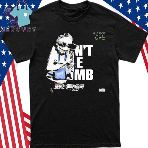 ASAP Rocky x Tim Burton Don’t Be Dumb Diamond Grillz Character Shirt