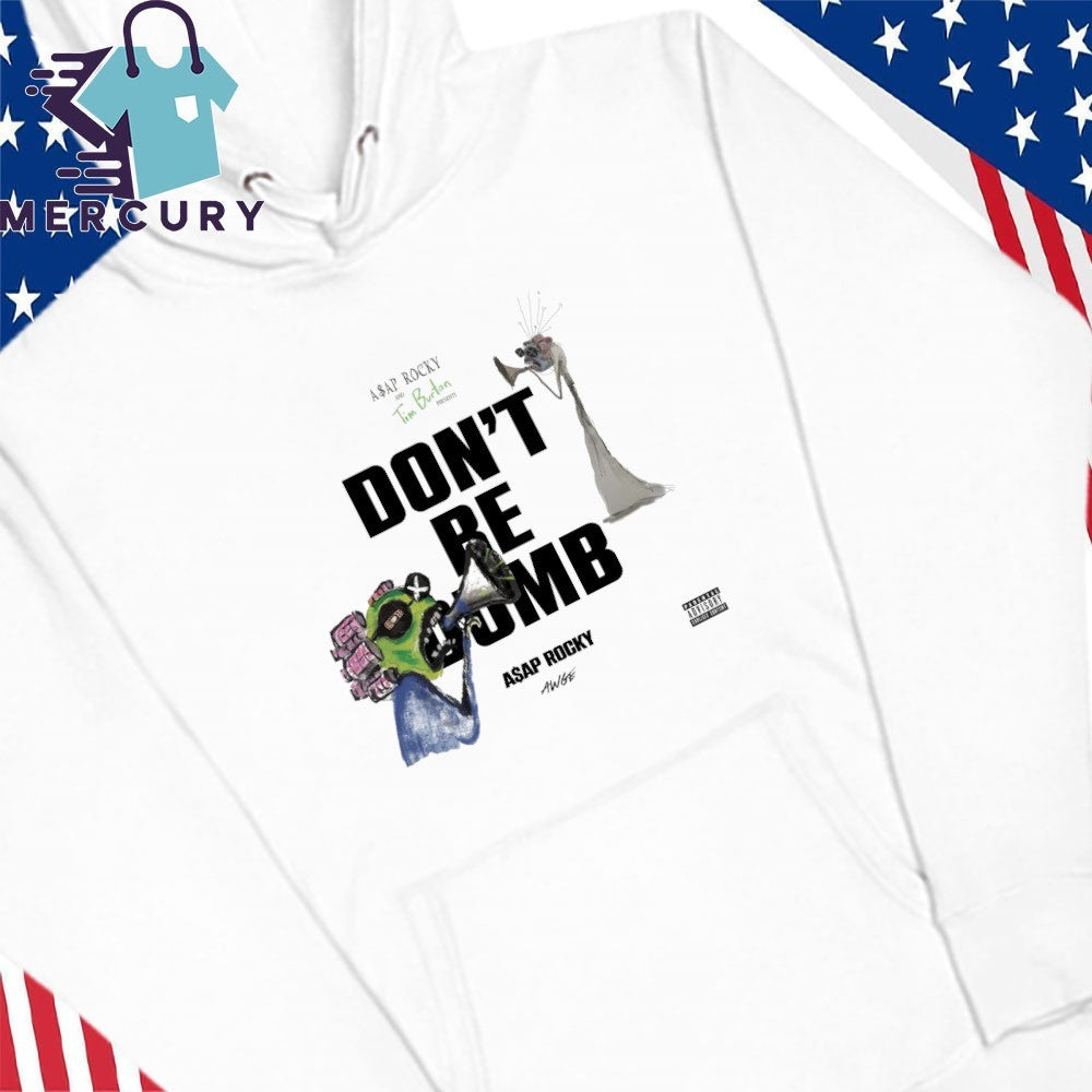 ASAP Rocky x Tim Burton Don’t Be Dumb Green Screamer Shirt