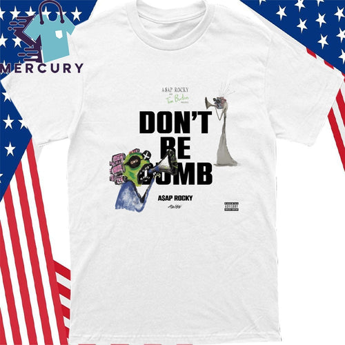 ASAP Rocky x Tim Burton Don’t Be Dumb Green Screamer Shirt