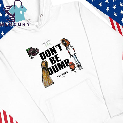 ASAP Rocky x Tim Burton Don’t Be Dumb Yellow Cloak Figure Shirt