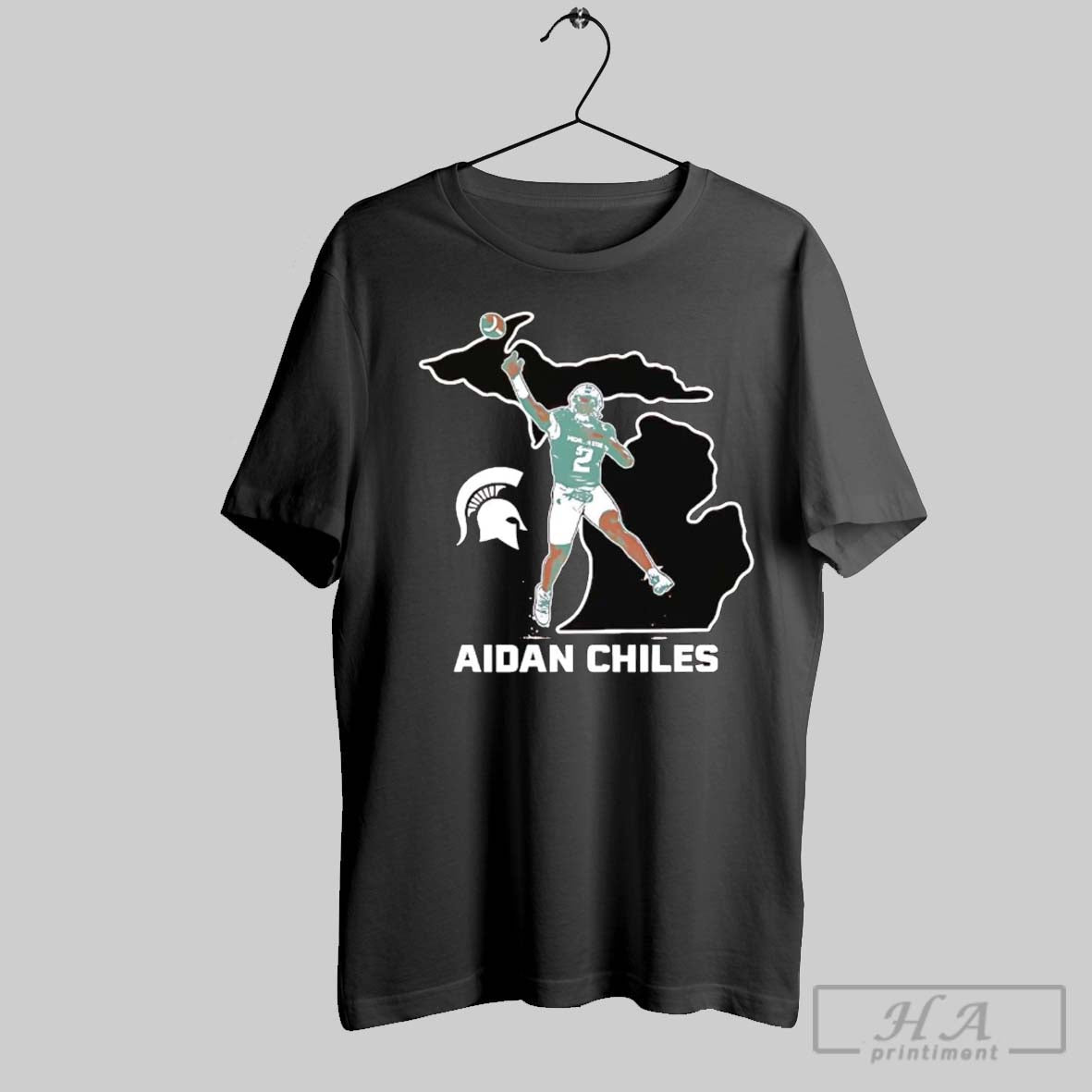 Official Aidan Chiles State Star Michigan State Spartans