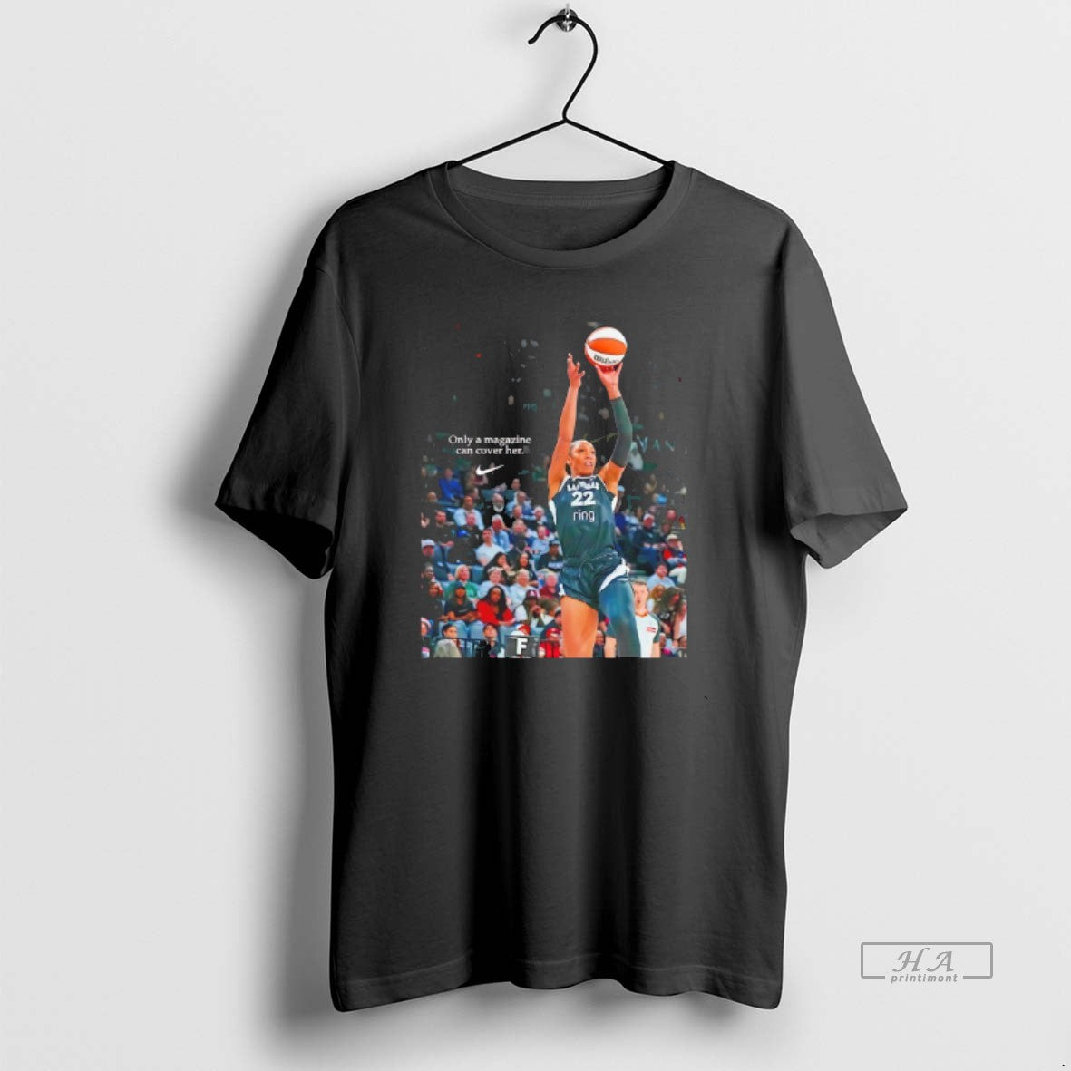 Official Aja Wilson Only A Magazine Can Cover Her T-Shirts, Hoodie, Sweatshirt | AU01DripNestTees.com