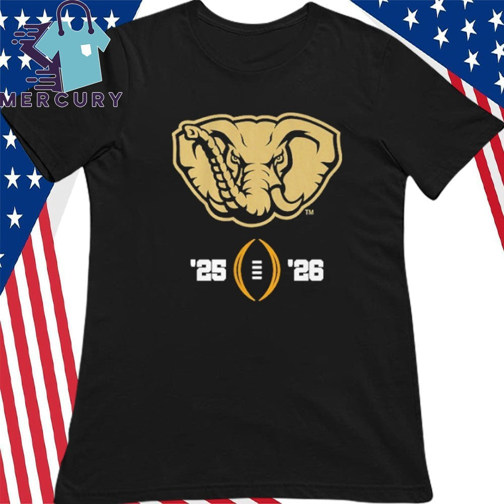 Alabama Football 2025-26 College Football Playoff Shirt