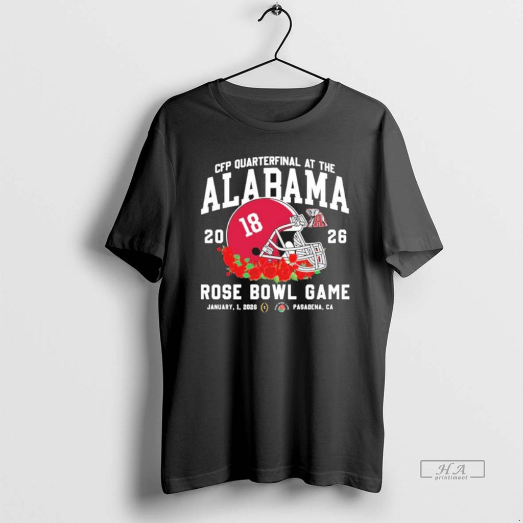 Official Alabama Rose Bowl 2026 Helmet T-Shirts, Hoodie, Sweatshirt | AU01DripNestTees.com