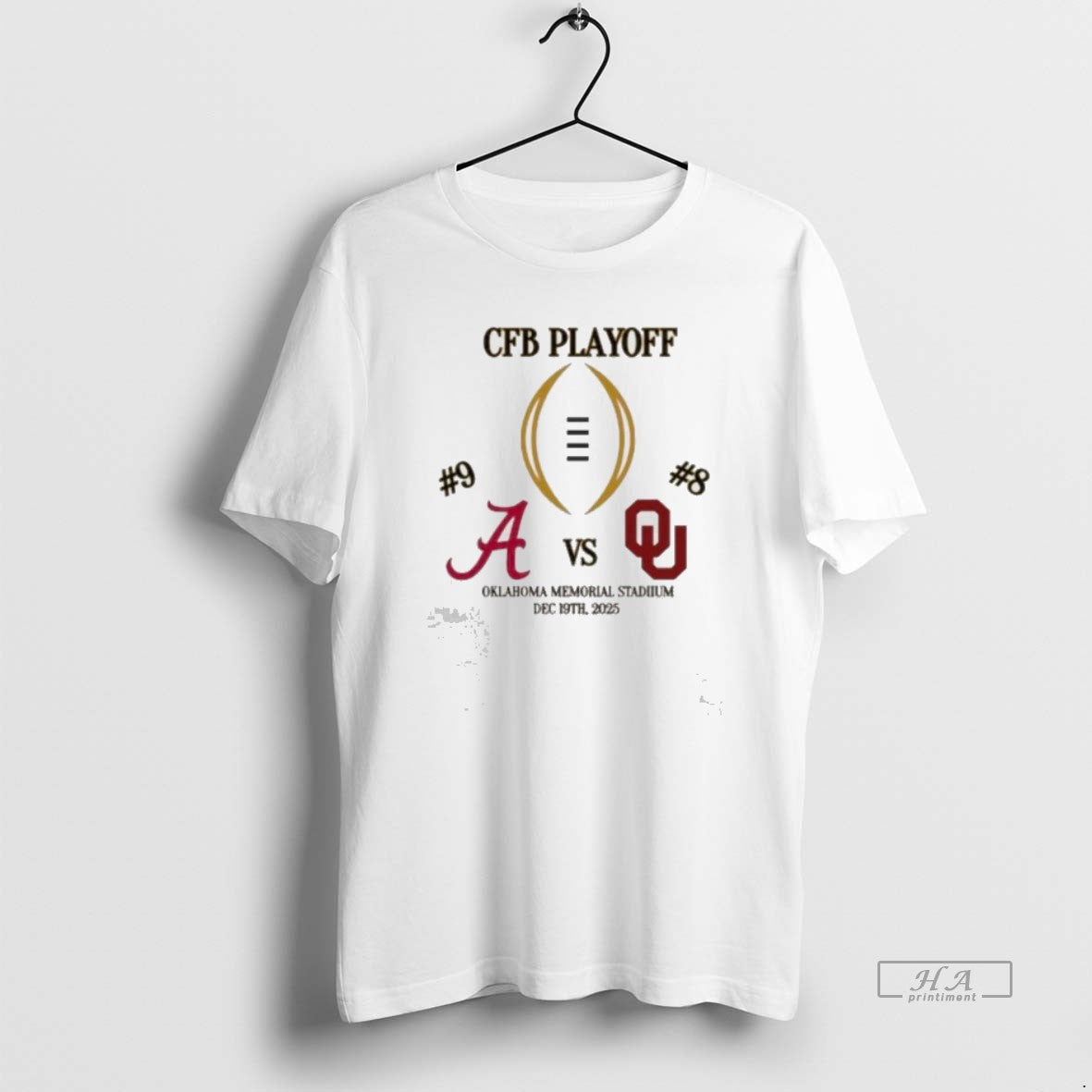 Official Alabama Vs Oklahoma Cfp Playoffs Oklahoma Memorial Stadium Dec 19th 2025 T-Shirts, Hoodie, Sweatshirt