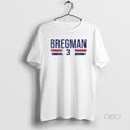 Official Alex Bregman 3 Chicago Cubs Player Number And Name T-Shirts, Hoodie, Sweatshirt | AU01DripNestTees.com