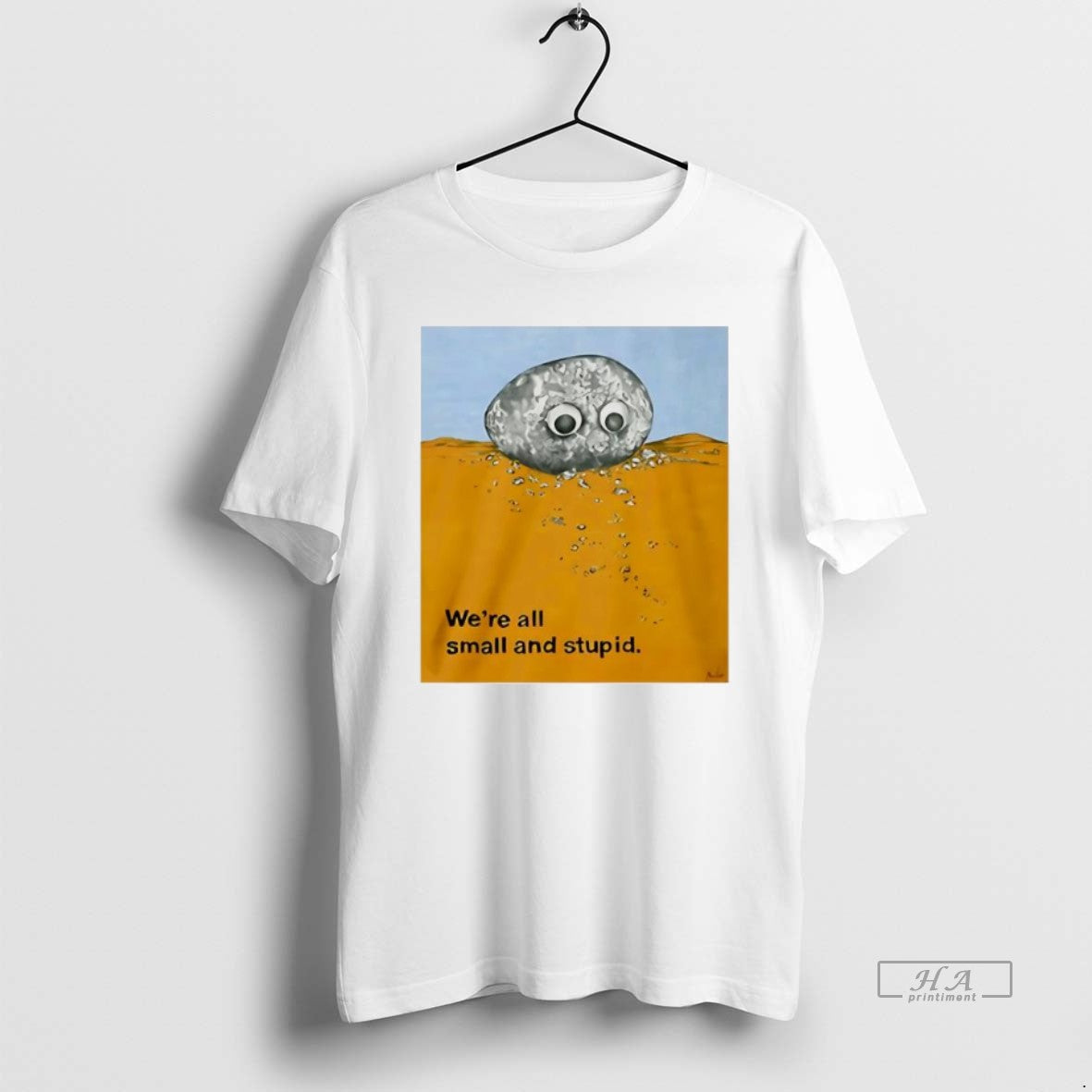 Official Alex Rochon Wearing Were All Small And Stupid T-Shirts, Hoodie, Sweatshirt | AU01DripNestTees.com