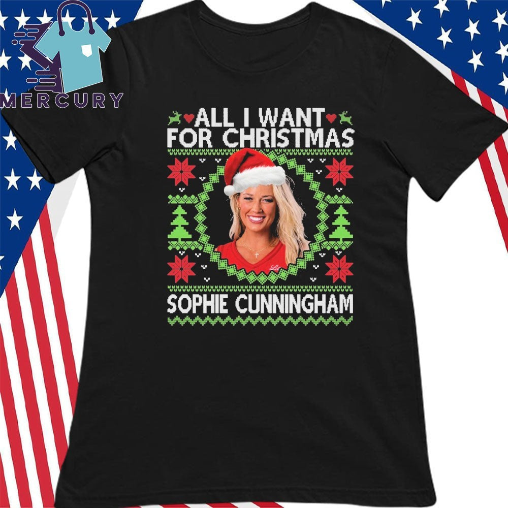 All I Want For Christmas Is Sophie Cunningham Shirt