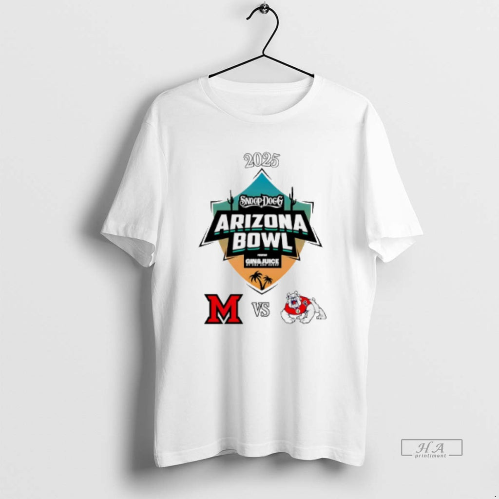 Official Arizona Bowl 2025 Miami Oh Vs Fresno State T-Shirts, Hoodie, Sweatshirt | AU01DripNestTees.com