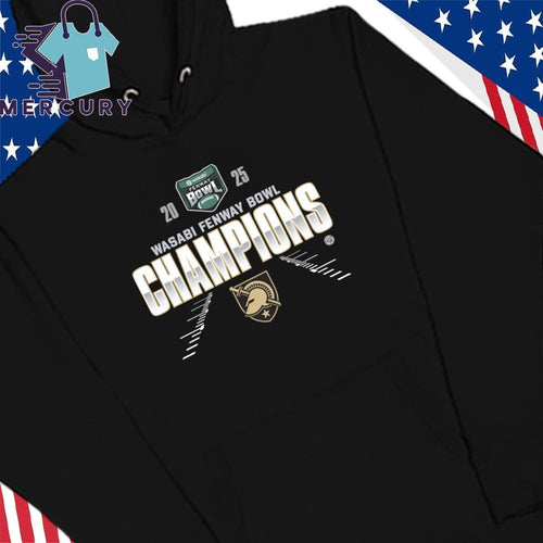 Army Black Knights 2025 Wasabi Fenway Bowl Champions Shirt
