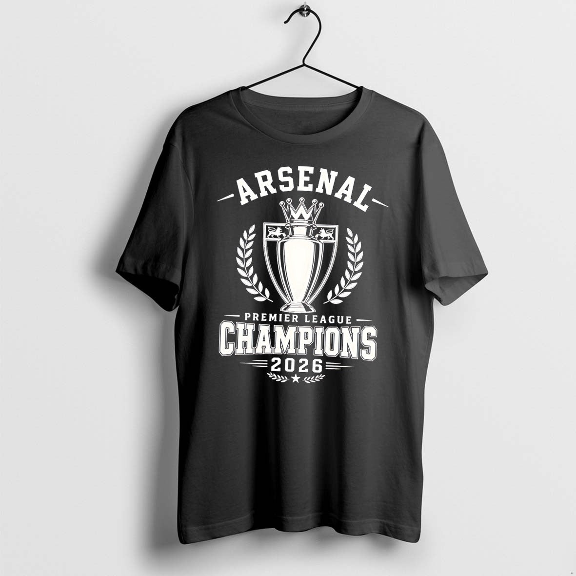 Official Arsenal Premier League Champions 2026 Victory Tee T Shirts Jpg