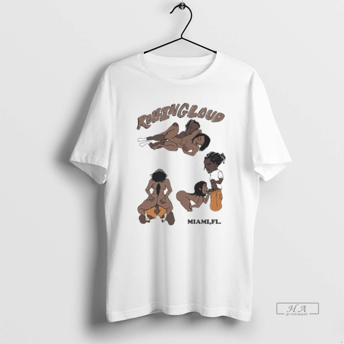 Official Asap Rocky Rolling Loud Miami Fl T-Shirts, Hoodie, Sweatshirt | AU01DripNestTees.com
