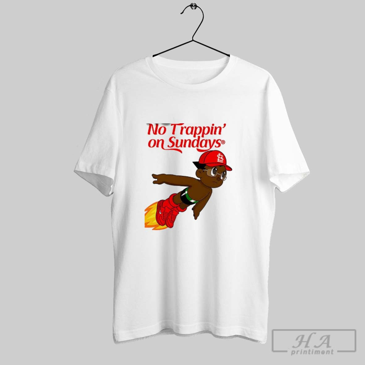 Official Astro Boy X St Louis Cardinals Baseball No Trappin On Sundays