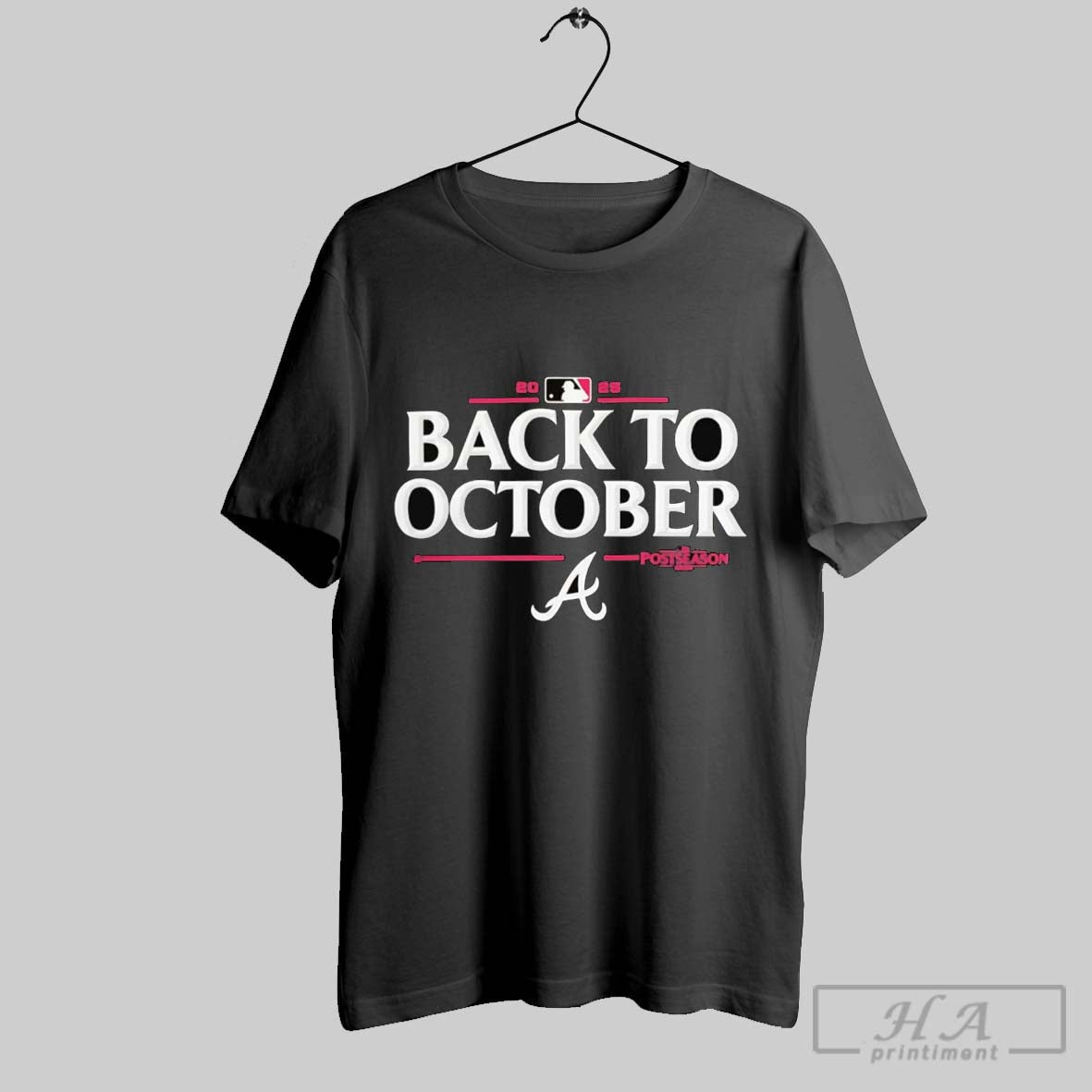Official Atlanta Braves Back To October 2025 Mlb Postseason