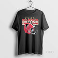 Official Atlanta Falcons Gradient Helmet T-Shirts, Hoodie, Sweatshirt | AU01DripNestTees.com