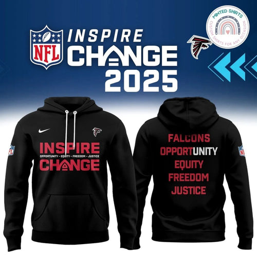 Atlanta Falcons x Inspire Change 2025 Hoodie