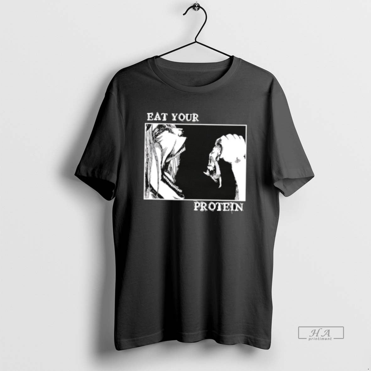 Official Attack On Titan Eat Your Protein T-Shirts, Hoodie, Sweatshirt | AU01DripNestTees.com