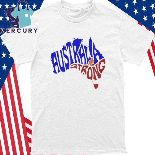Australia Strong Map Shirt
