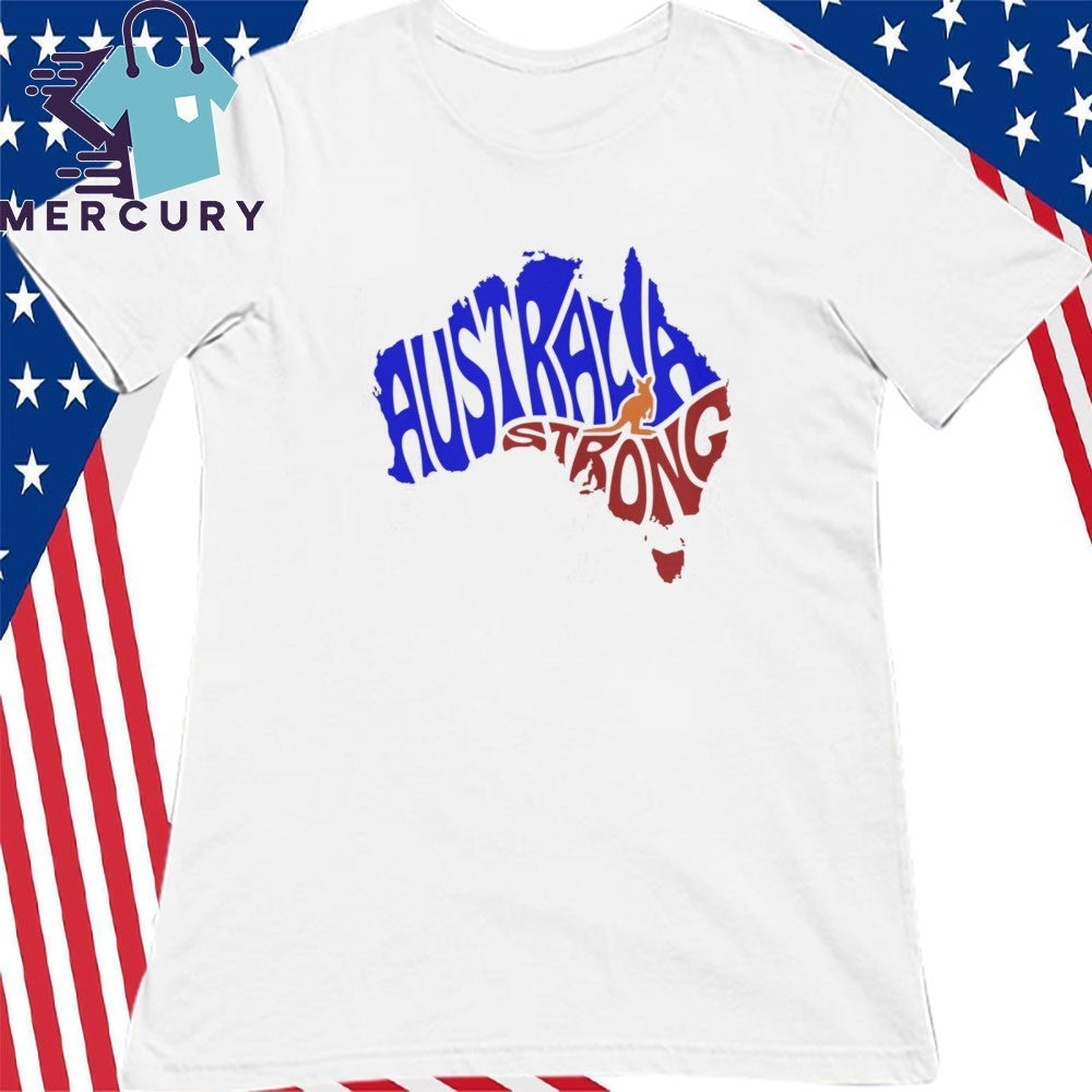 Australia Strong Map Shirt