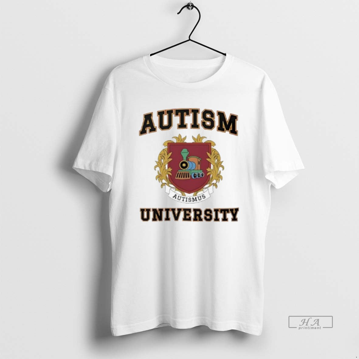 Official Autism University Coat Of Arms T-Shirts, Hoodie, Sweatshirt | AU01DripNestTees.com