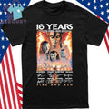 Avatar 16 Years 2009-2025 Fire And Ashi Shirt