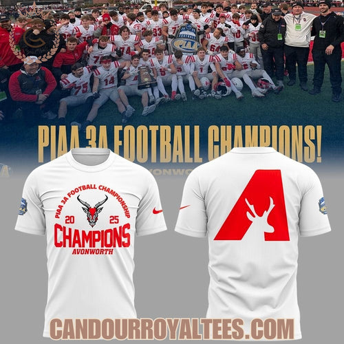 Avonworth Antelopes PIAA 3A Football Champions 2025 Shirt