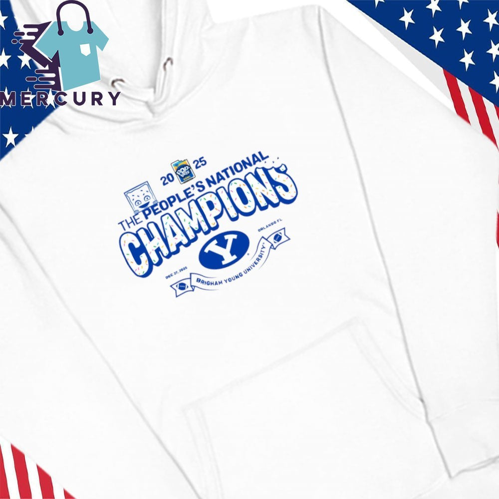 BYU Cougars 2025 Pop Tart Bowl The People’s National Champions Shirt