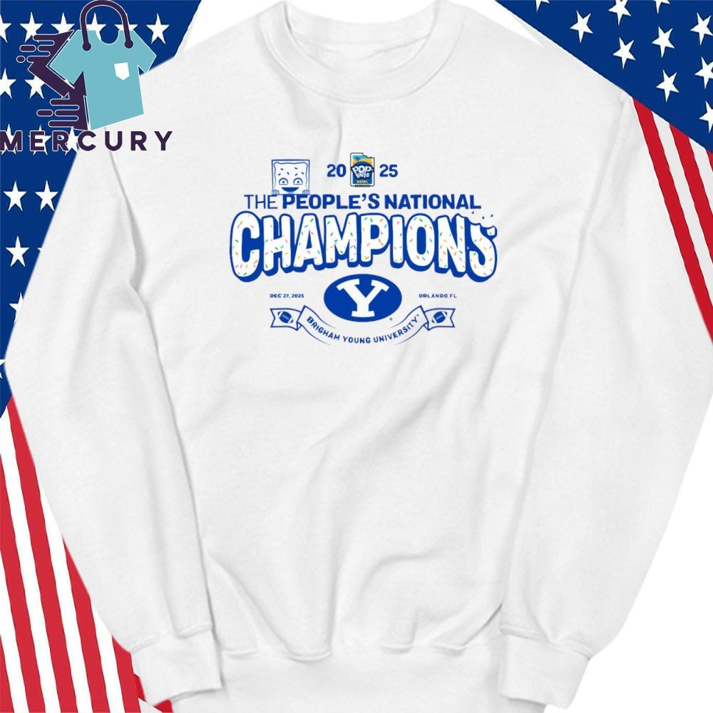 BYU Cougars 2025 Pop Tart Bowl The People’s National Champions Shirt