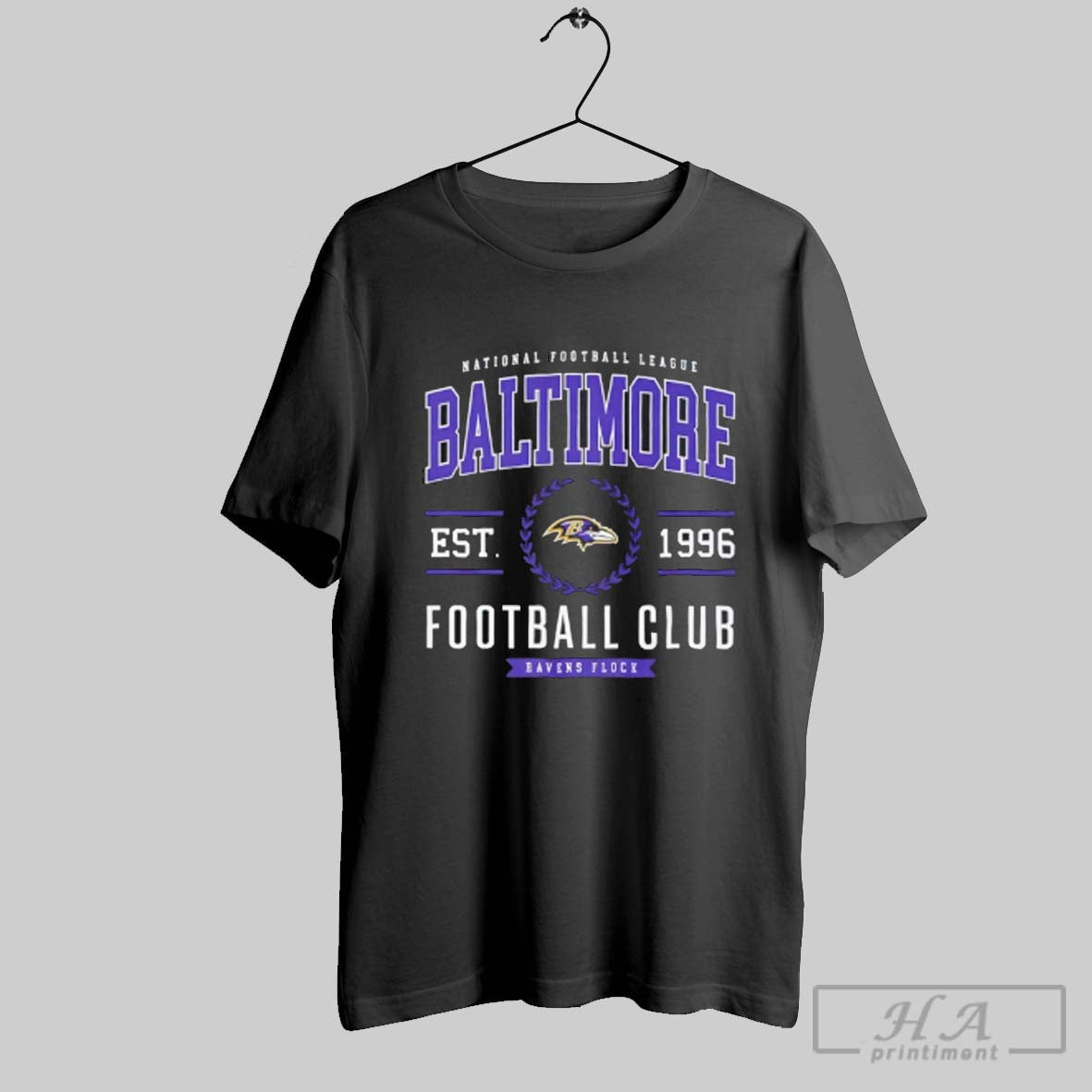 Official Baltimore Ravens Football Club National Football League Est 1996 Ravens Flock