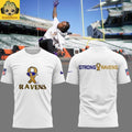 Baltimore Ravens Sunny Rose Ribbon Strong 2025 Shirt