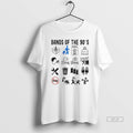 Official Bands Of The 90s T-Shirts, Hoodie, Sweatshirt | AU01DripNestTees.com