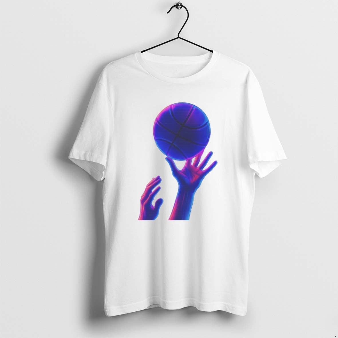 Official Basketball Hands Neon Vaporwave Graphic T-Shirts, Hoodie, Sweatshirt | AU01DripNestTees.com