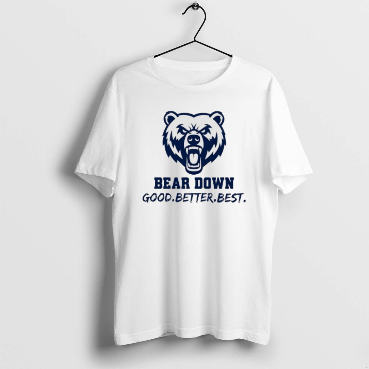 Official Bear Down Good Better Best Chicago Bear Football T-Shirts, Hoodie, Sweatshirt | AU01DripNestTees.com