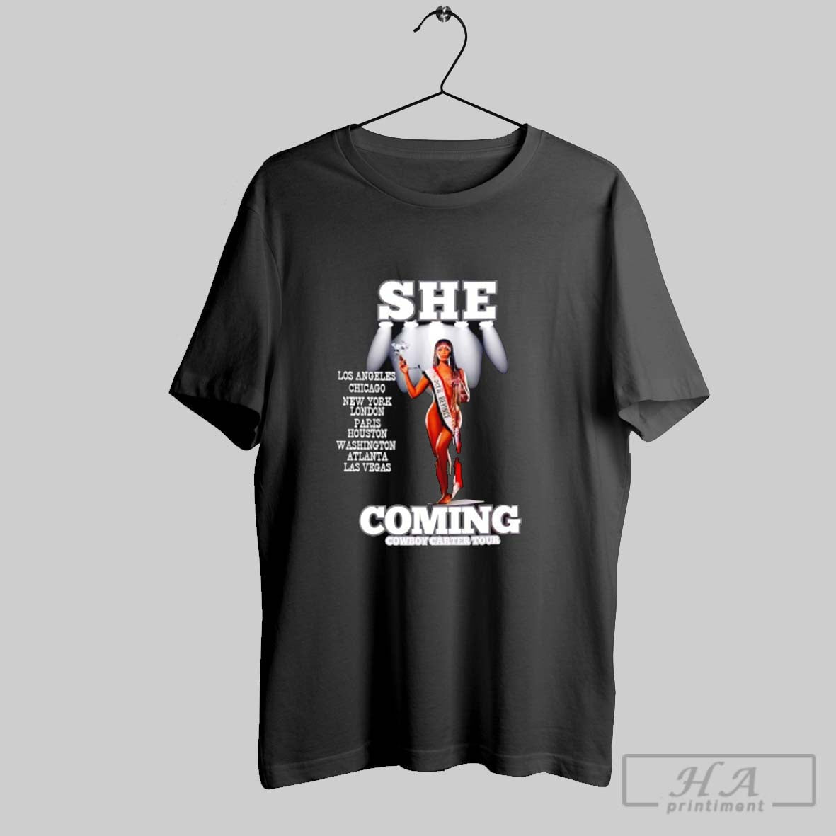 Official Beyonce She Coming Cowboy Carter Tour Washington Dc