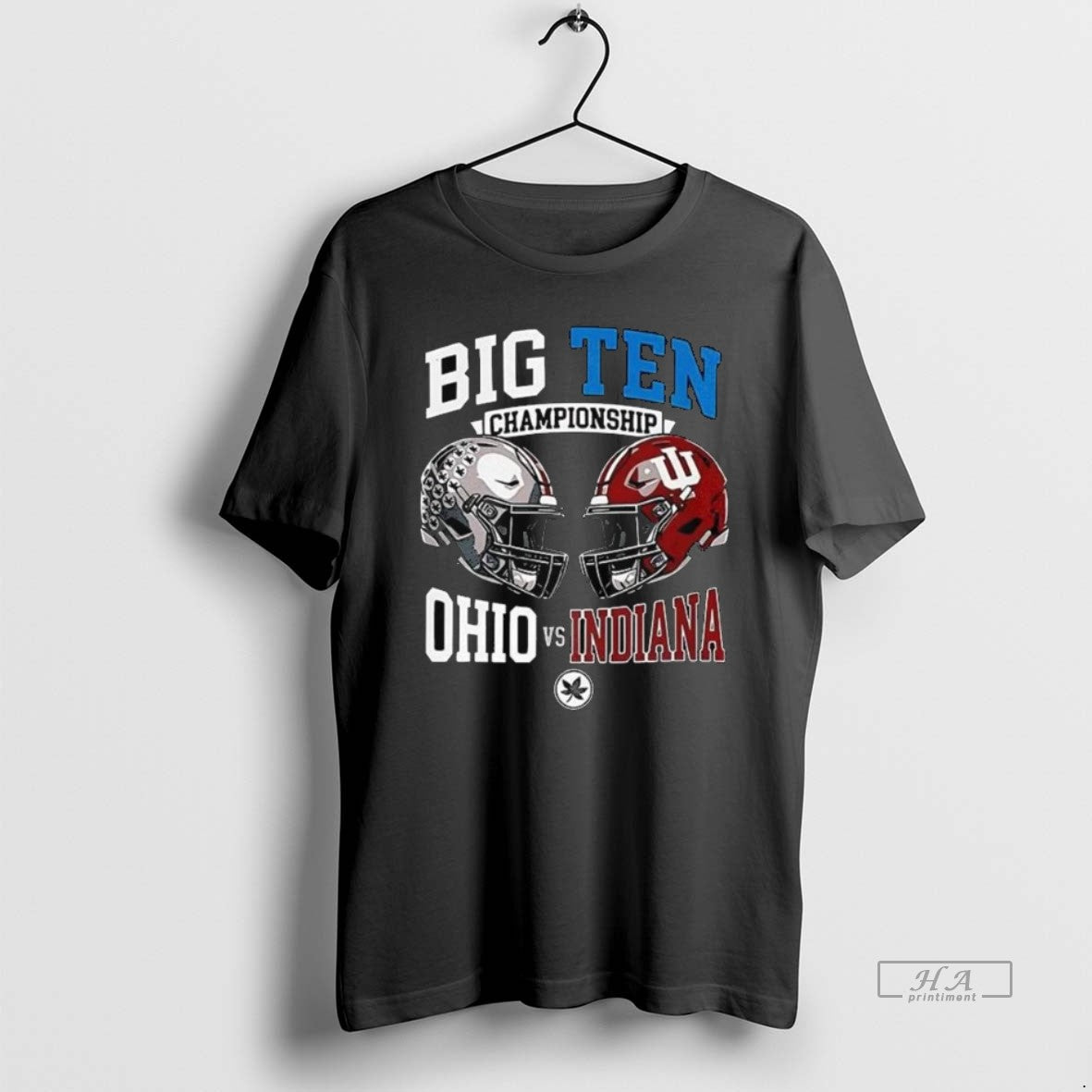 Official Big Ten Championship Ohio State Vs Indiana Helmet Long Sleve T-Shirts, Hoodie, Sweatshirt | AU01DripNestTees.com
