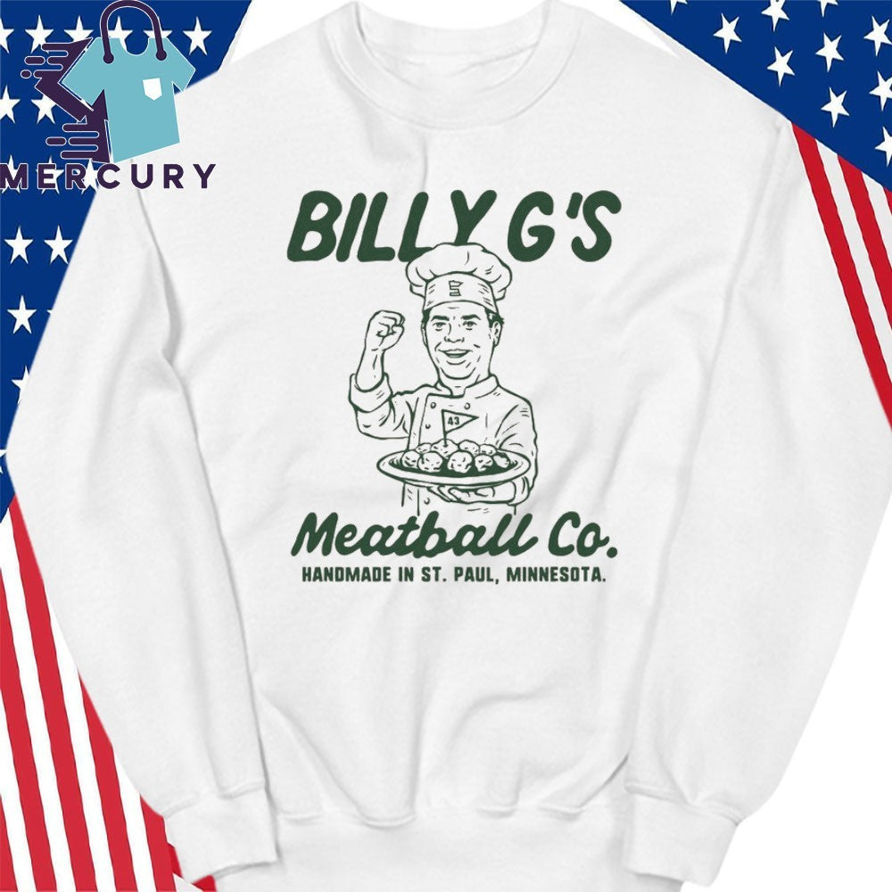 Billy G’s Meatball Co Handmade In St Paul Minnesota Shirt
