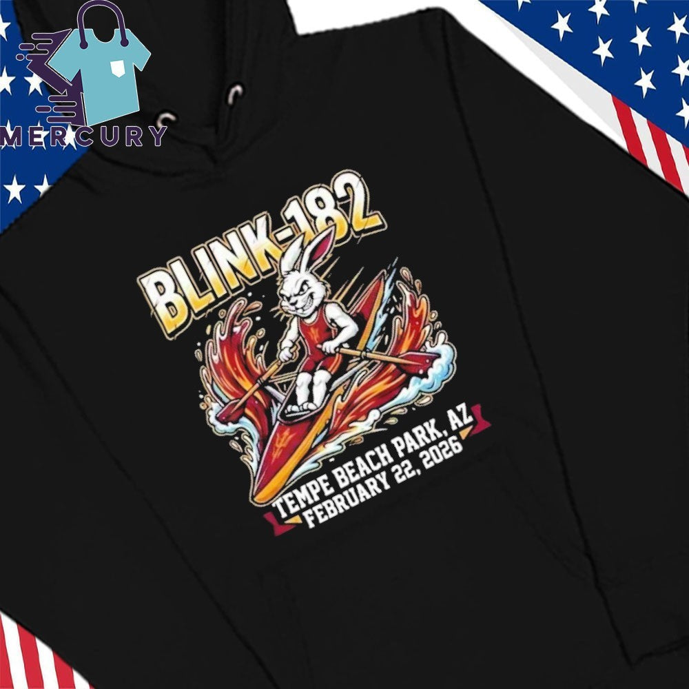 Blink-182 x ASU Rowing Music Show At Innings Festival Arizona 2026 On February 22 2026 Tempe Beach Park AZ Shirt