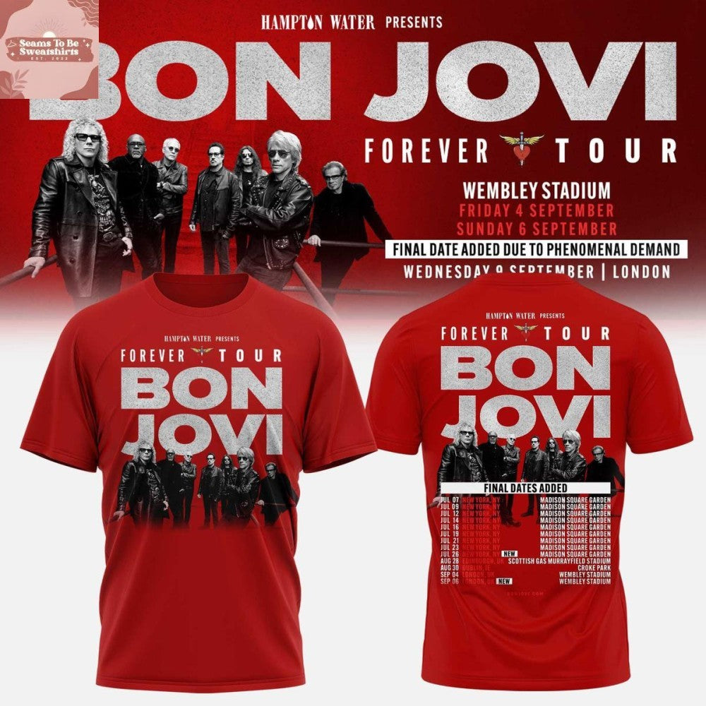 Bon Jovi Forever Tour 2026 Shirt