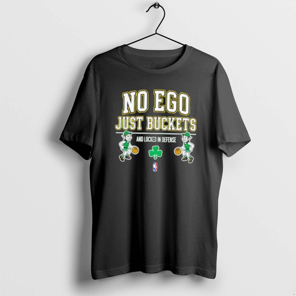 Official Boston Celtics No Ego Just Buckets And Locked In Defense T-Shirts, Hoodie, Sweatshirt | AU01DripNestTees.com