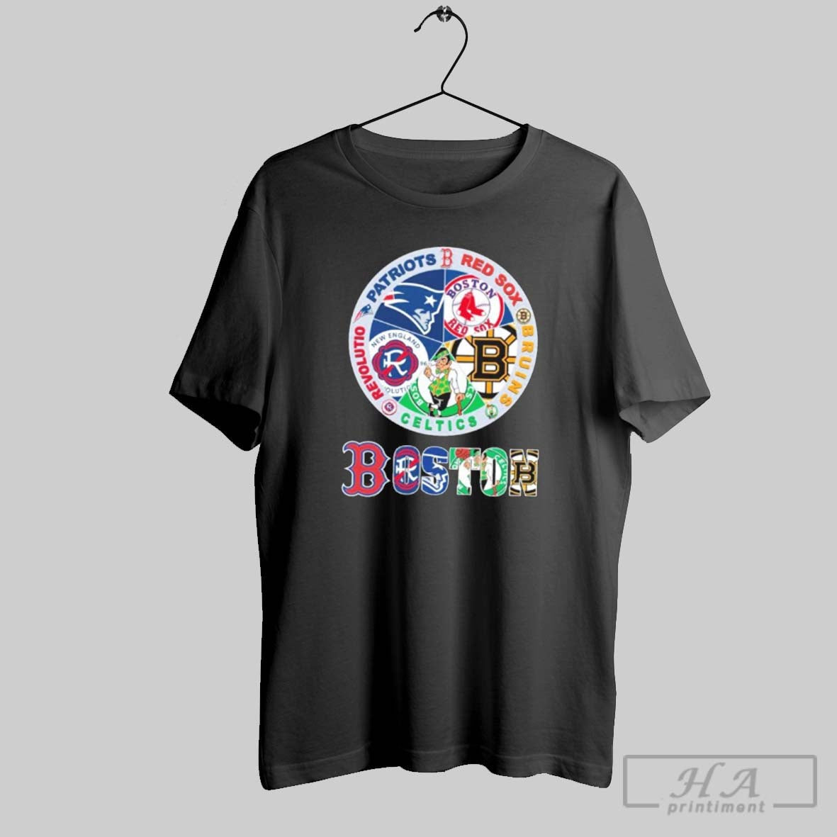 Official Boston Patriots Red Sox Bruins Celtics Revolution