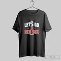 Official Boston Red Sox Baseball 2025 Postseason Lets Go Team