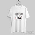Official Boys Halloween Boo Yah Pumpkin White S