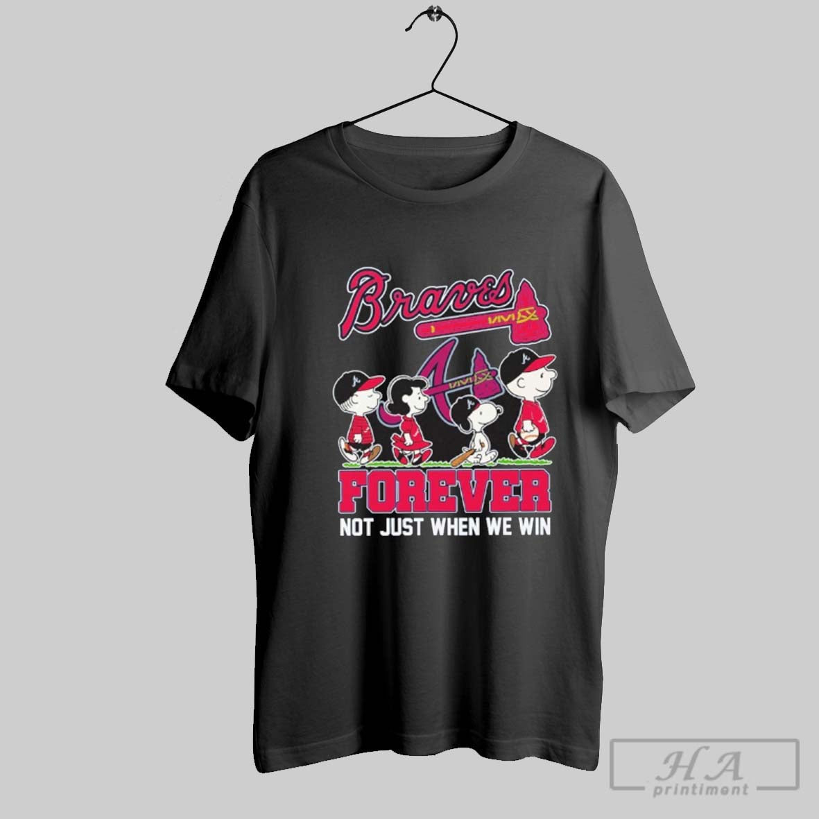 Official Braves Peanuts Abbey Road Forever Not Just When We Win