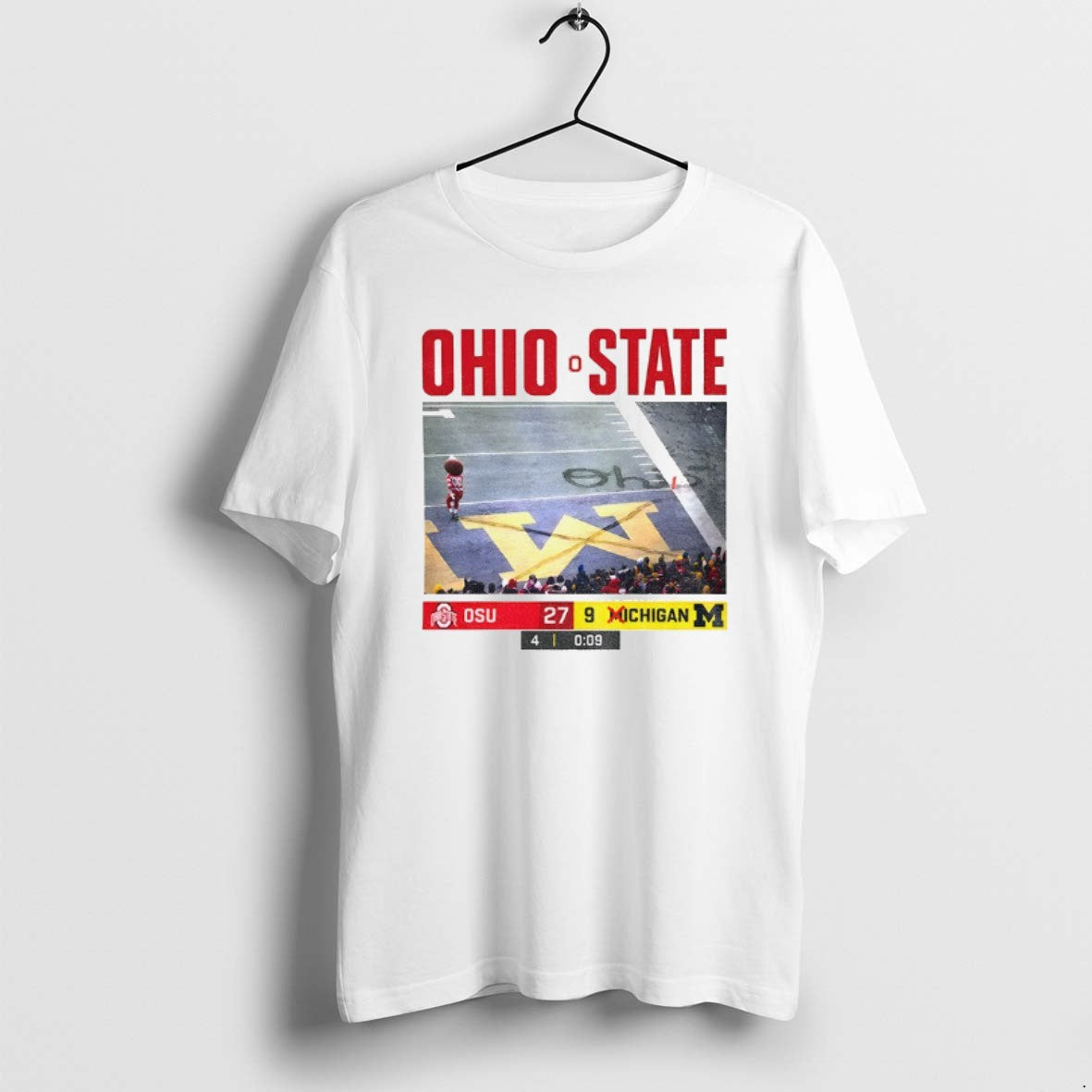 Official Brutus Ohio State Snow Fan Brutus Vs Michigan Game Day Erase The M T-Shirts, Hoodie, Sweatshirt